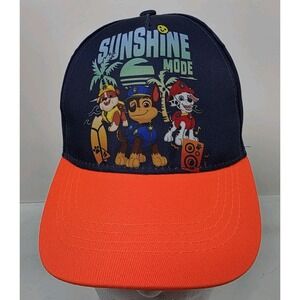 Nickelodeon Toddler /‎ Adjustable Paw Patrol Baseball Cap - Navy & Orange